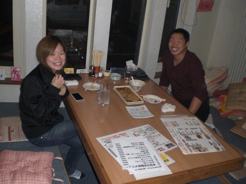 昨夜のお客さま!カップルでご来店♪