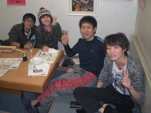 昨夜のお客さま!仲間達♪