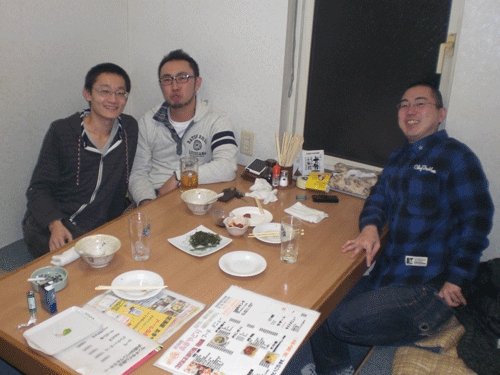 昨夜のお客さま!感謝、感謝の常連さん♪