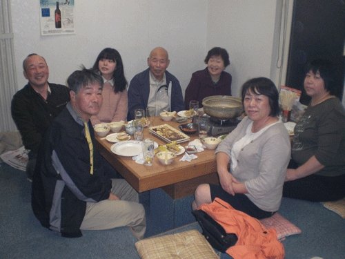 昨夜のお客さま!宴会をありがとうございました♪