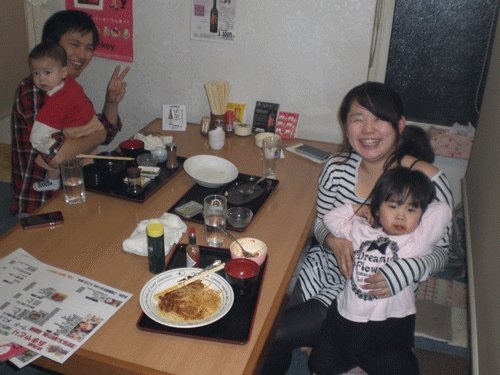 昨夜のお客さま!仲間たち♪