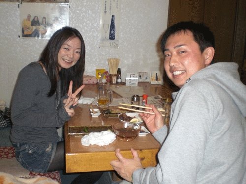 昨夜のお客さま!カップルでご来店頂きました♪