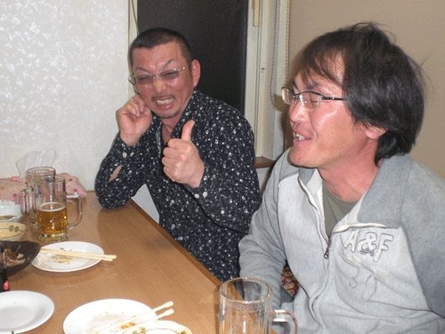 昨夜のお客さま!常連さん♪