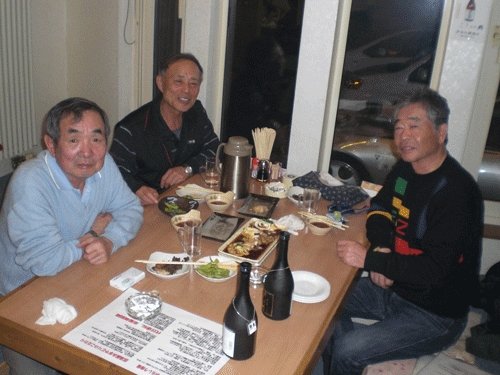 昨夜のお客さま!感謝、感謝の常連さん♪