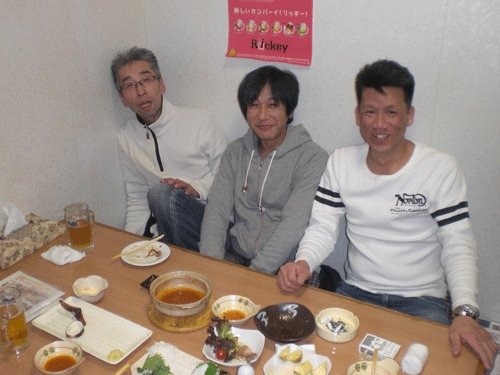 昨夜のお客さま!いつも楽しく盛り上がってくれる♪