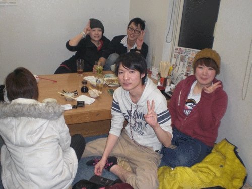 昨夜のお客さま!感謝、感謝の仲間たち♪