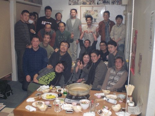 昨夜のお客さま!ぶどう海老コースの宴会に感謝♪