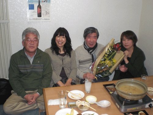 昨夜のお客さま!還暦のお祝い♪
