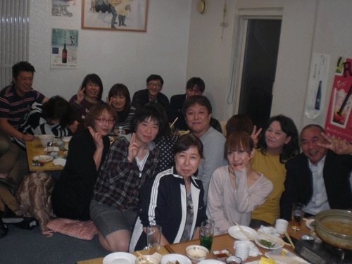 昨夜のお客さま!盛り上がった宴会でした♪