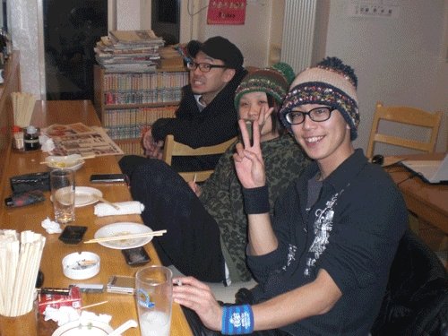 昨夜のお客さま!仲間たち♪