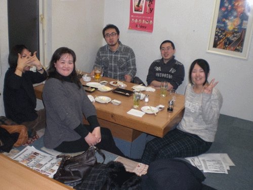 昨夜のお客さま!今年もたっぷり来て下さいね♪