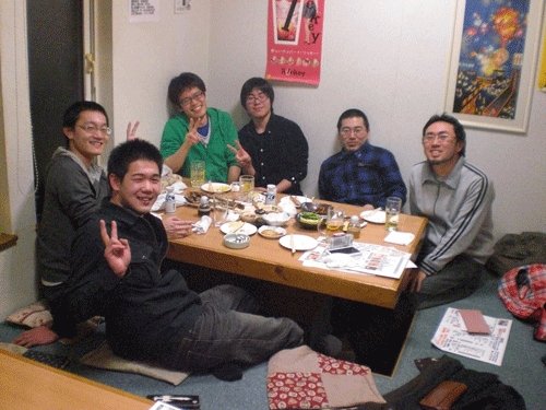 昨夜のお客さま!みんな今年もよろしくね♪