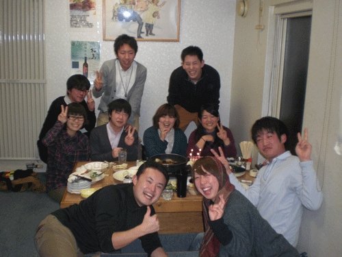 昨夜のお客さま!宴会をありがとうございます♪