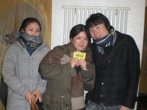 昨夜のお客さま!三人でご来店♪