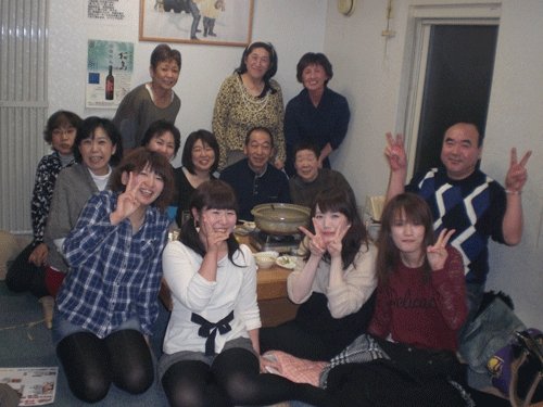 昨夜のお客さま!宴会をありがとうございました♪