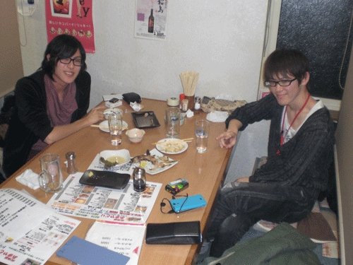 昨夜のお客さま!ありがとうね畜大生のおふたり♪