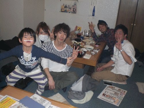 昨夜のお客さま!楽しい仲間たち♪