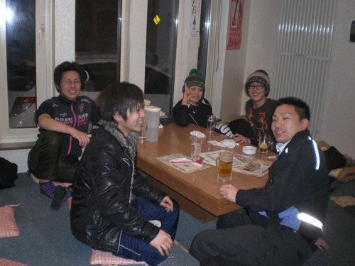 昨夜のお客さま!仲間たち♪