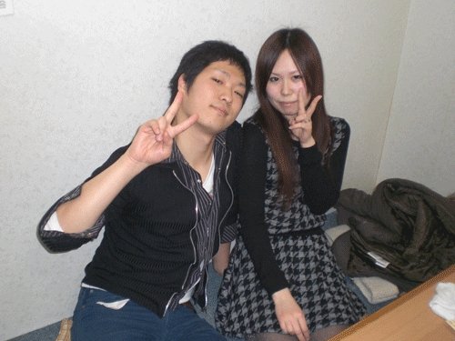 昨夜のお客さま!カップルでご来店♪