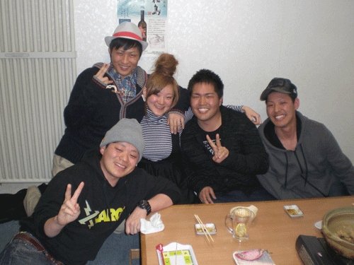 昨夜のお客さま!お客さま同士のコラボ♪