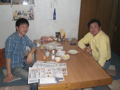 昨夜のお客さま!畜大をご卒業おめでとうございます♪