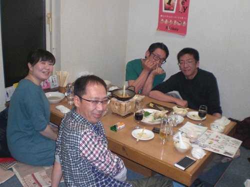 昨夜のお客さま!昇進祝いの宴♪