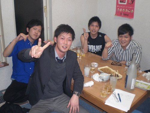 昨夜のお客さま!娘の同級生♪