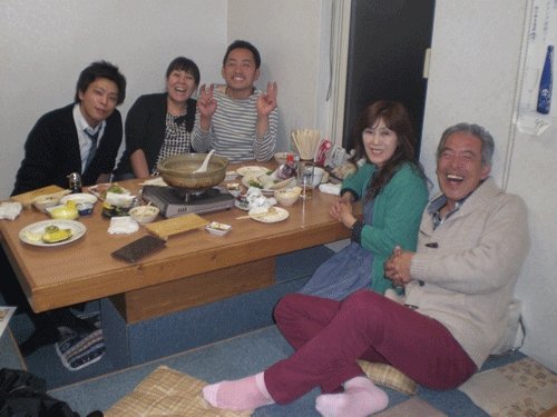 昨夜のお客さま! お父さん　宴会をありがとうございました♪