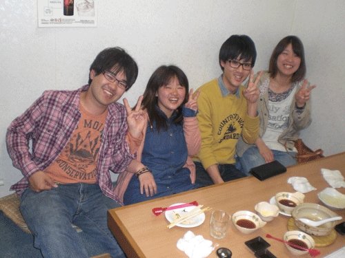 昨夜のお客さま!今宵も楽しんね♪