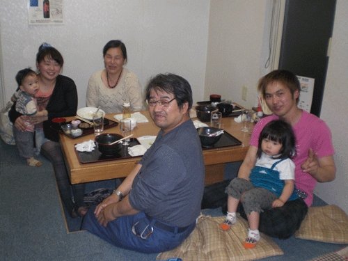 昨夜のお客さま!ご家族で♪