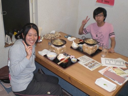 昨夜のお客さま!500円ワンコインディナー♪