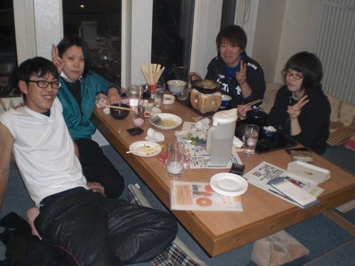 昨夜のお客さま!お久しぶり仲間達♪