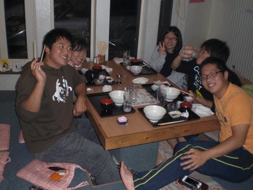 昨夜のお客さま!畜大生のワンコインディナー♪