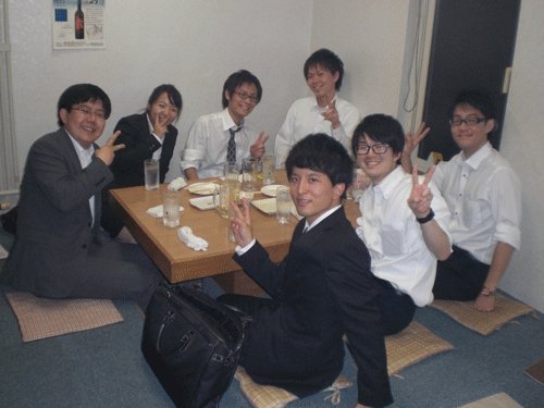 昨夜のお客さま!今夜は宴会だぁ♪