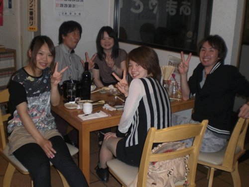 昨夜のお客さま!愛知県から娘を訪ねて♪