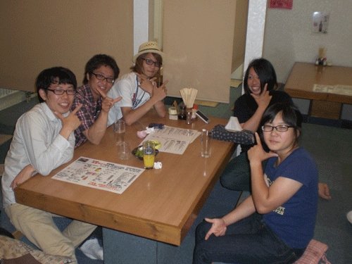 昨夜のお客さま!帯広の畜大生いらっしゃ～い♪