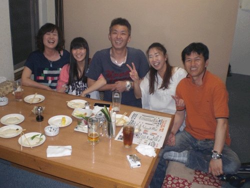 昨夜のお客さま！ご家族でご来店頂きました♪