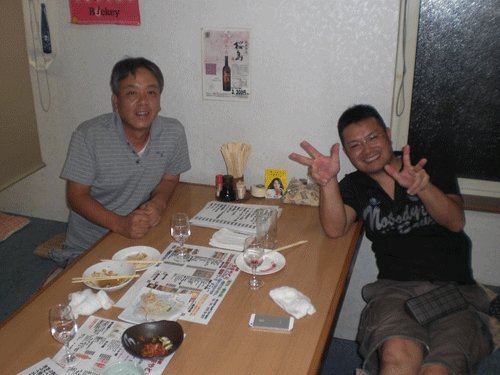 昨夜のお客さま！これからもよろしくです♪