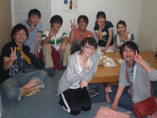 昨夜のお客さま！若い笑顔がいっぱ～い♪