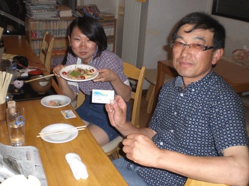 昨夜のお客さま!彼女は愛知県から♪