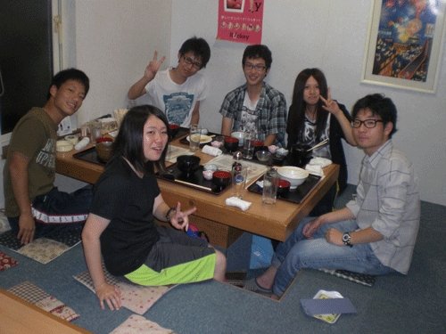 昨夜のお客さま!沢山の笑顔で♪