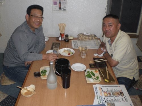 昨夜のお客さま!おふたりでご来店♪