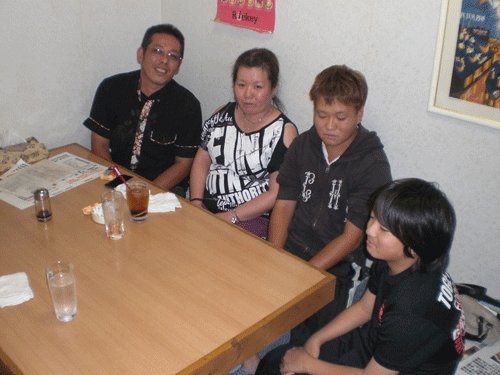 昨夜のお客さま!子供の旅立ち♪