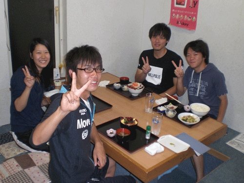 昨夜のお客さま!常連の畜大生♪