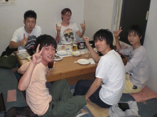 昨夜のお客さま！高校の同級生の宴♪