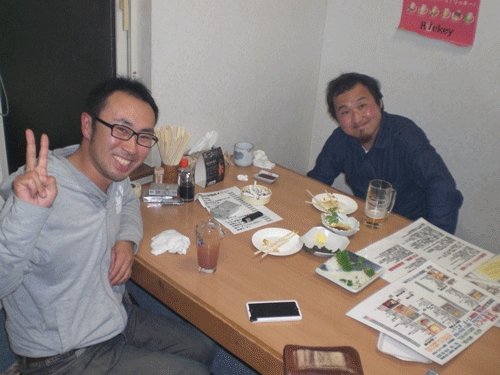 昨夜のお客さま！感謝、感謝の常連さん♪