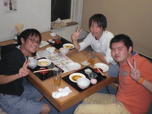 昨夜のお客さま！畜大生のワンコインディナー♪