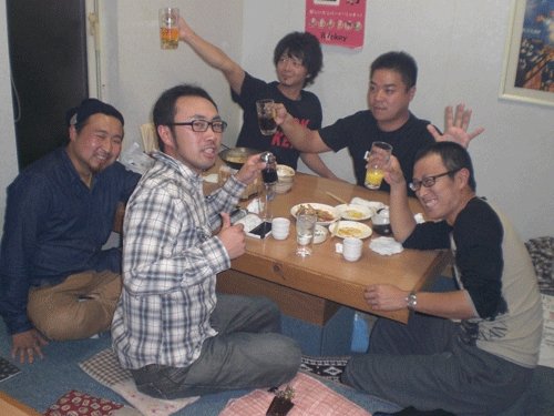 昨夜のお客さま！感謝、感謝の常連さん♪