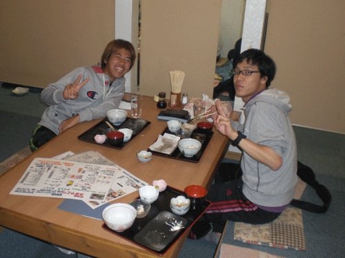 昨夜のお客さま！畜大生の日替わりディナー♪