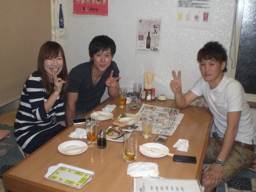 昨夜のお客さま！初めてのご来店かなぁ♪